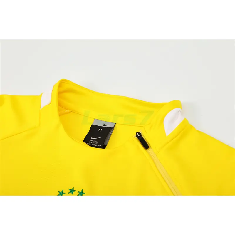 Sudadera De Entrenamiento Brasil Retro 2002 Amarillo