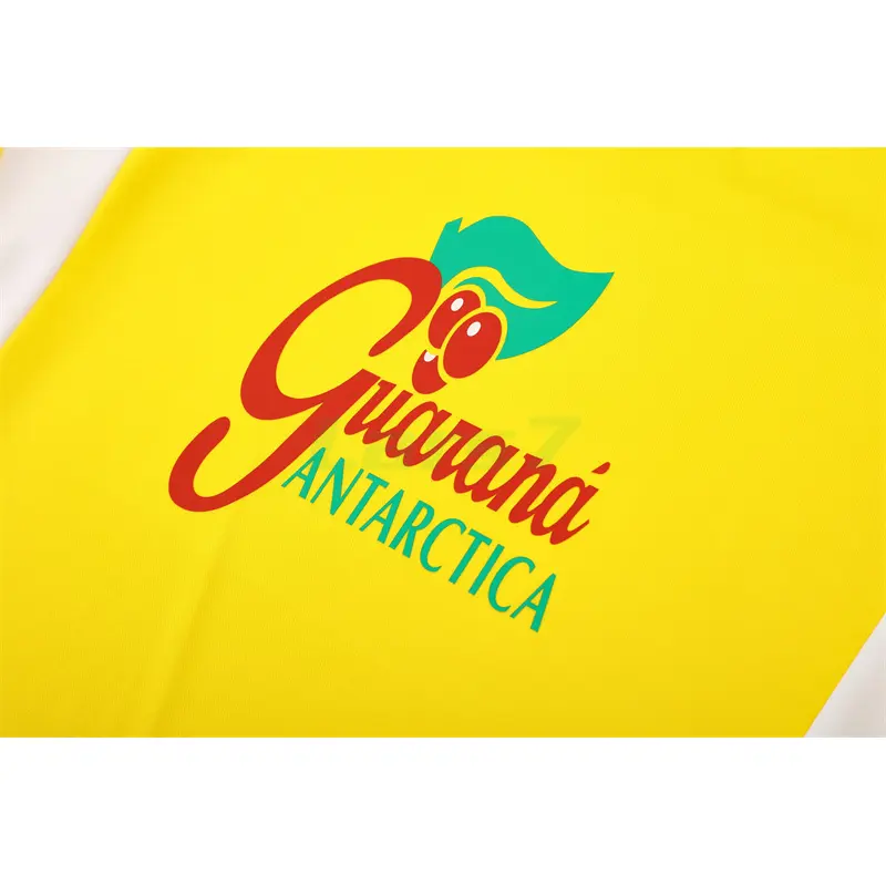 Sudadera De Entrenamiento Brasil Retro 2002 Amarillo