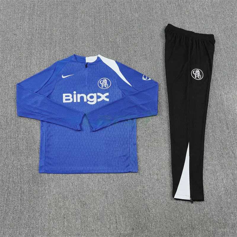 Sudadera De Entrenamiento Chelsea 2025/2026 Kit Azul Real (EDICIÓN JUGADOR)