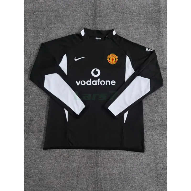 Sudadera De Entrenamiento Manchester United Retro 2002/2003 Negro