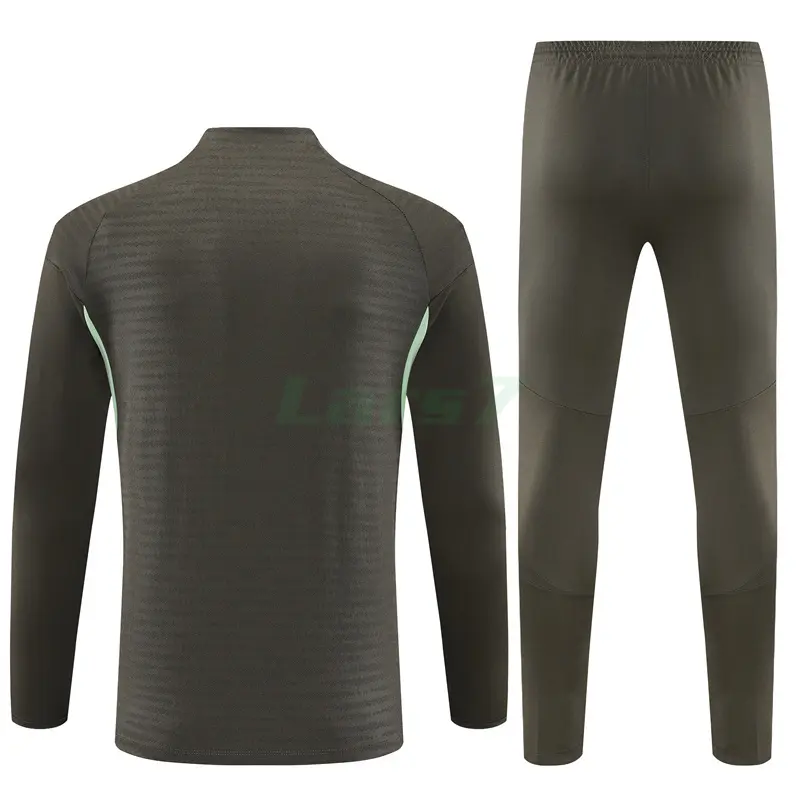 Sudadera De Entrenamiento Real Madrid 2025/2026 Kit Verde Oscuro (EDICIÓN JUGADOR)