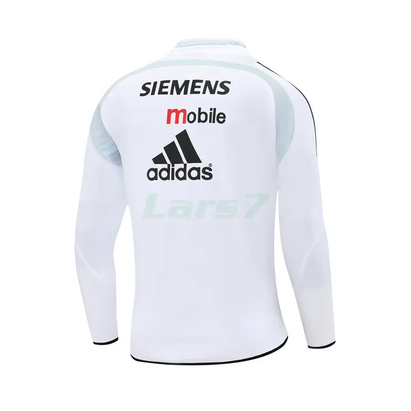 Sudadera De Entrenamiento Real Madrid Retro 2004/05 Blanco