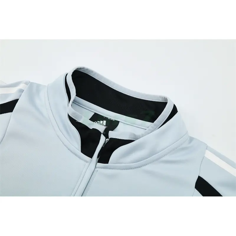 Sudadera De Entrenamiento Real Madrid Retro 2004/05 Gris Claro