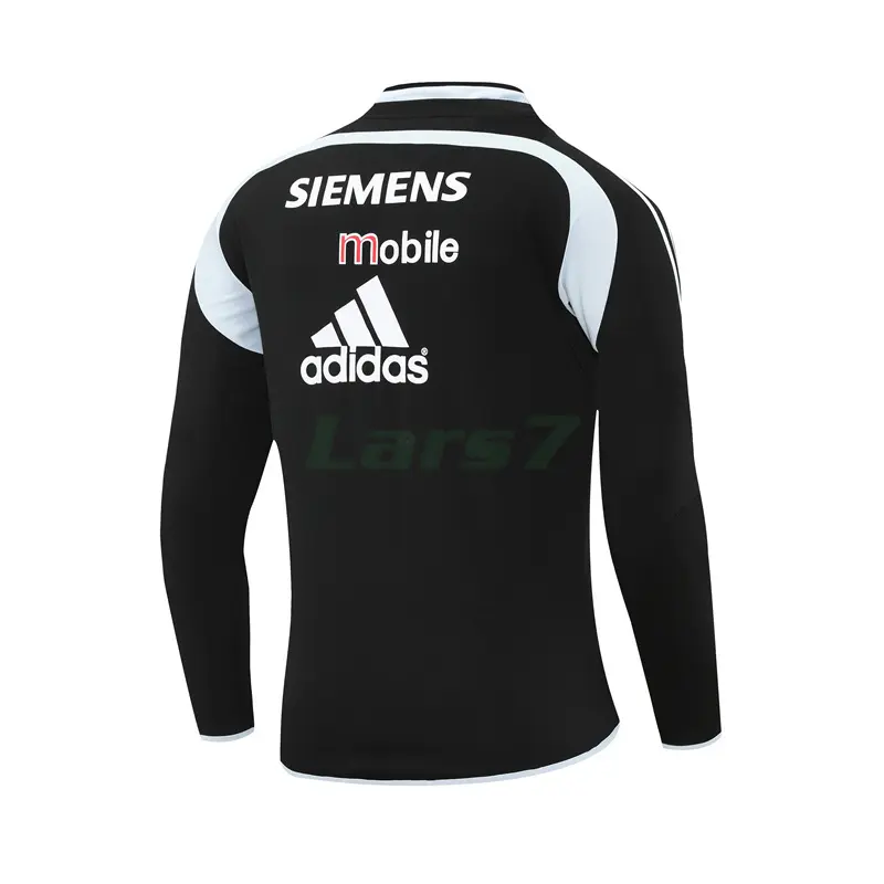 Sudadera De Entrenamiento Real Madrid Retro 2004/05 Negro