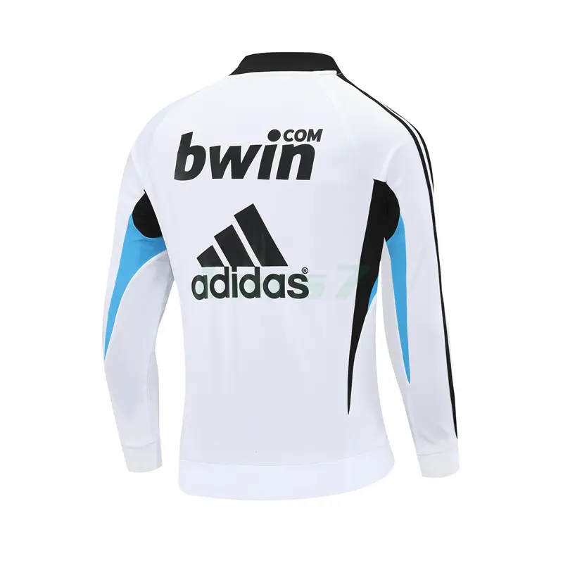 Sudadera De Entrenamiento Real Madrid Retro 2008/09 Blanco