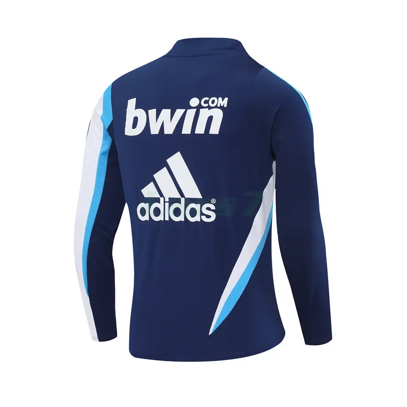 Sudadera De Entrenamiento Real Madrid Retro 2009/10 Azul Marino