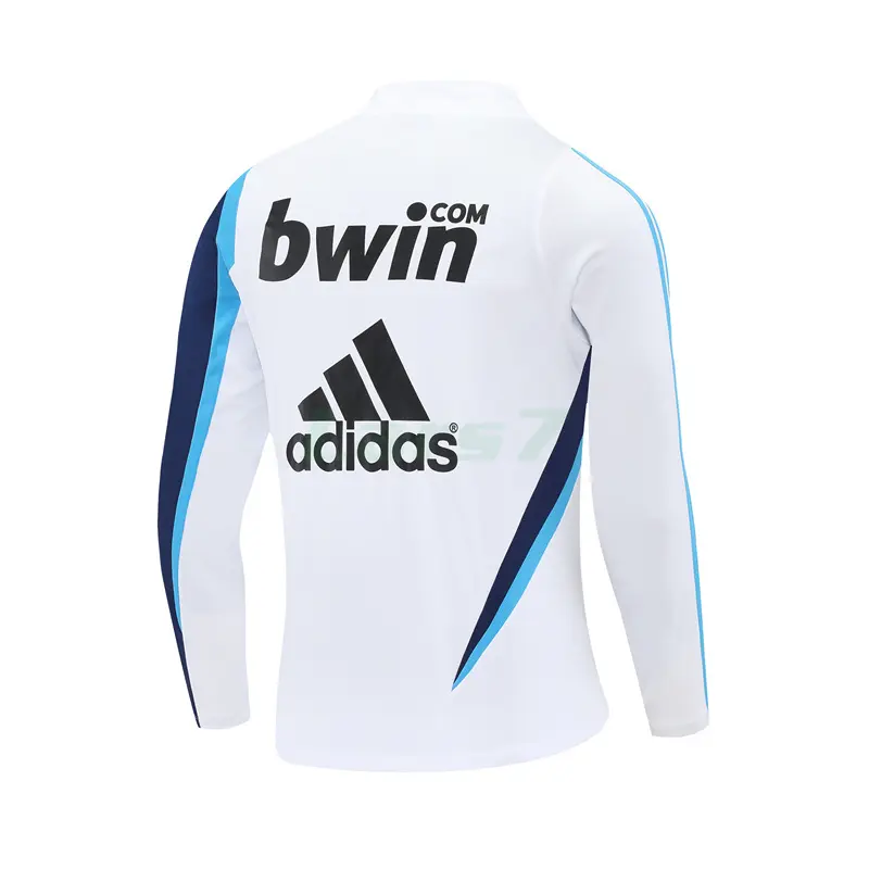Sudadera De Entrenamiento Real Madrid Retro 2009/10 Blanco