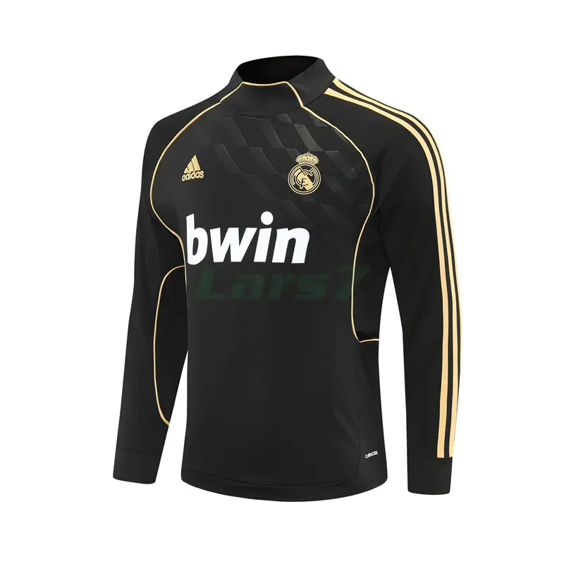 Sudadera De Entrenamiento Real Madrid Retro 2011/12 Negro