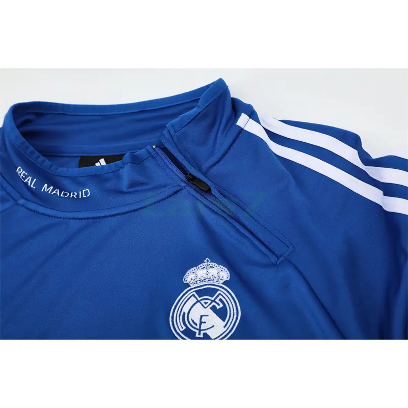 Sudadera De Entrenamiento Real Madrid Retro 2013/14 Azul Real
