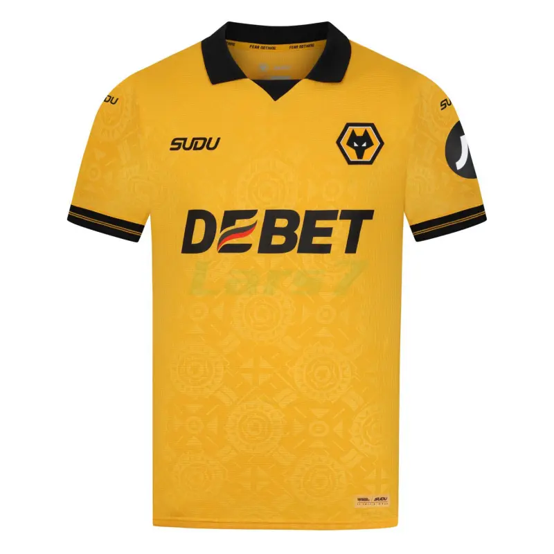 Camiseta Wolverhampton Wanderers 1ª Equipación 2025/2026 Amarillo