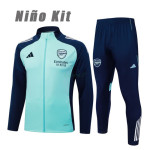 Chandal Arsenal 2025/2026 Niño Azul Claro/Azul Marino