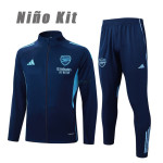 Chandal Arsenal 2025/2026 Niño Azul Oscuro
