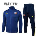 Chandal Atlético de Madrid 2025/2026 Niño Azul Marino