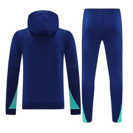 Sudadera de Entrenamiento Brasil 2025/2026 con Capucha Kit Azul