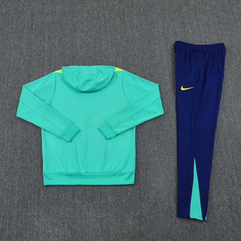 Sudadera de Entrenamiento Brasil 2025/2026 con Capucha Kit Turquesa