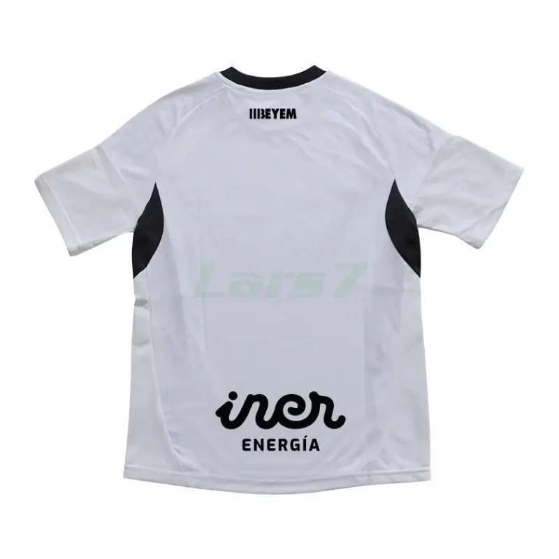 Camiseta Albacete 1ª Equipación 2025/2026 Blanco Con Parche La Liga