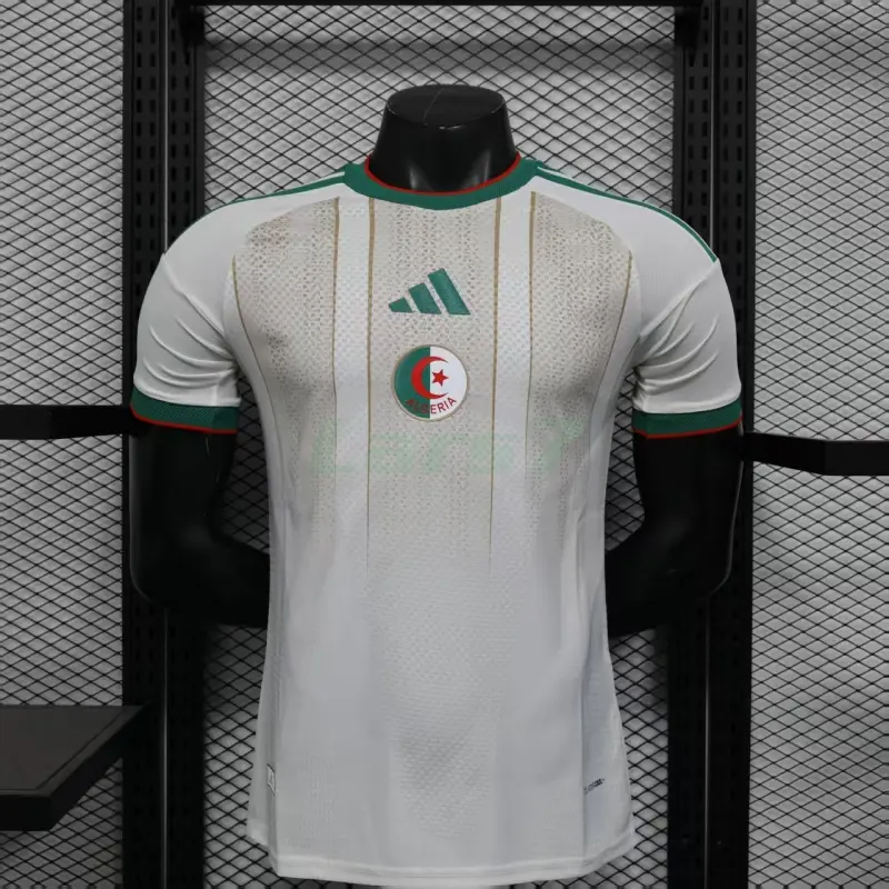 Camiseta Argelia 1ª Equipación Mundial 2026 Blanco (EDICIÓN JUGADOR)