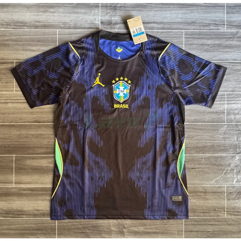 Camiseta Brasil 2ª Equipación Mundial 2026 Azul