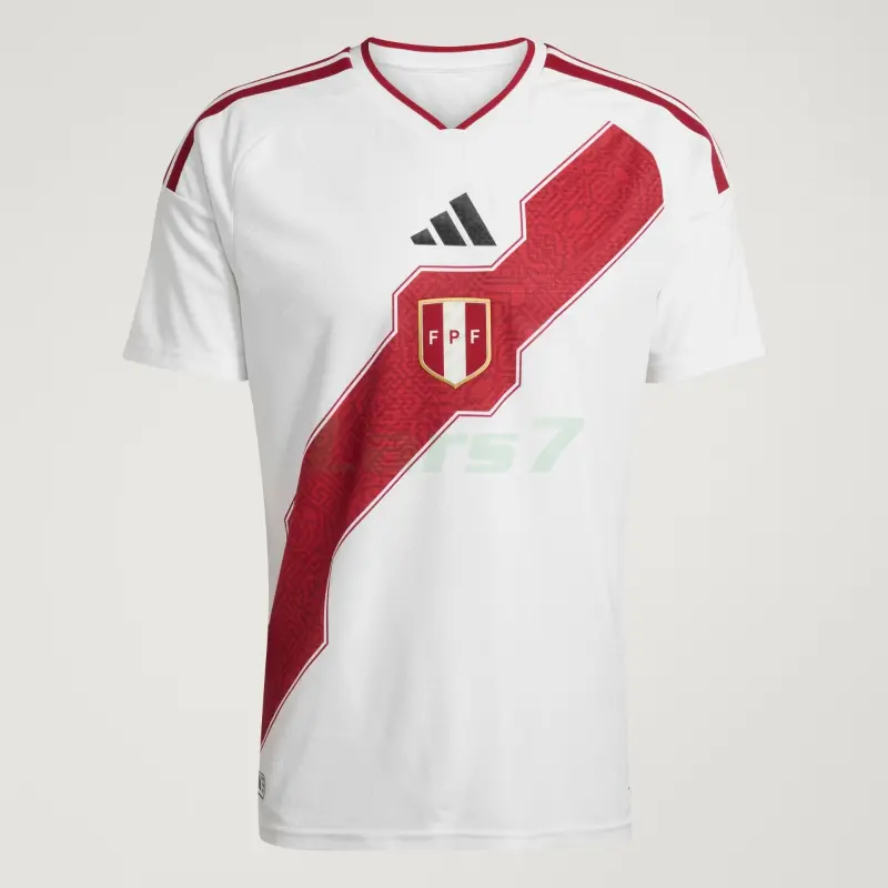 Camiseta Perú 1ª Equipación 2026 Blanco