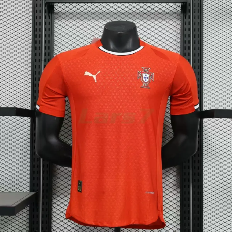 Camiseta Portugal 1ª Equipación 2025 Rojo (EDICIÓN JUGADOR)