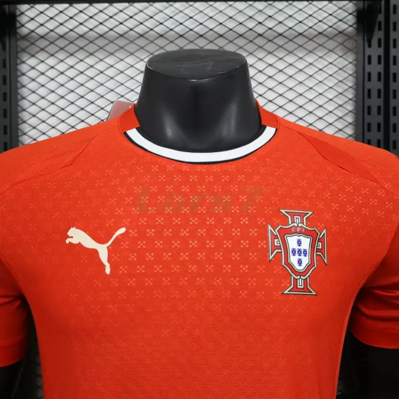 Camiseta Portugal 1ª Equipación 2025 Rojo (EDICIÓN JUGADOR)