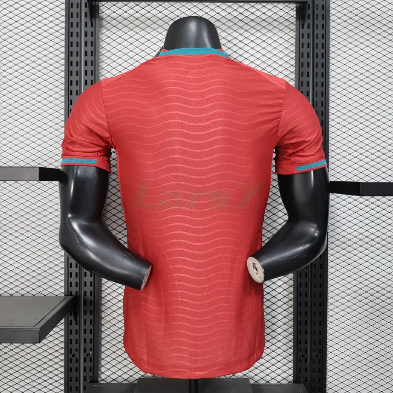 Camiseta Portugal 1ª Equipación Mundial 2026 Rojo (EDICIÓN JUGADOR)