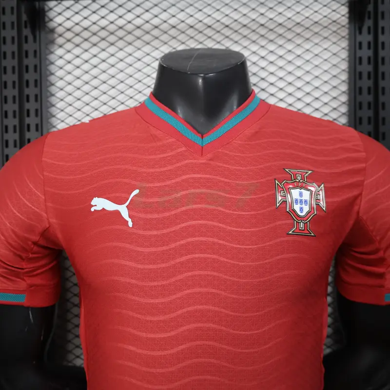 Camiseta Portugal 1ª Equipación Mundial 2026 Rojo (EDICIÓN JUGADOR)
