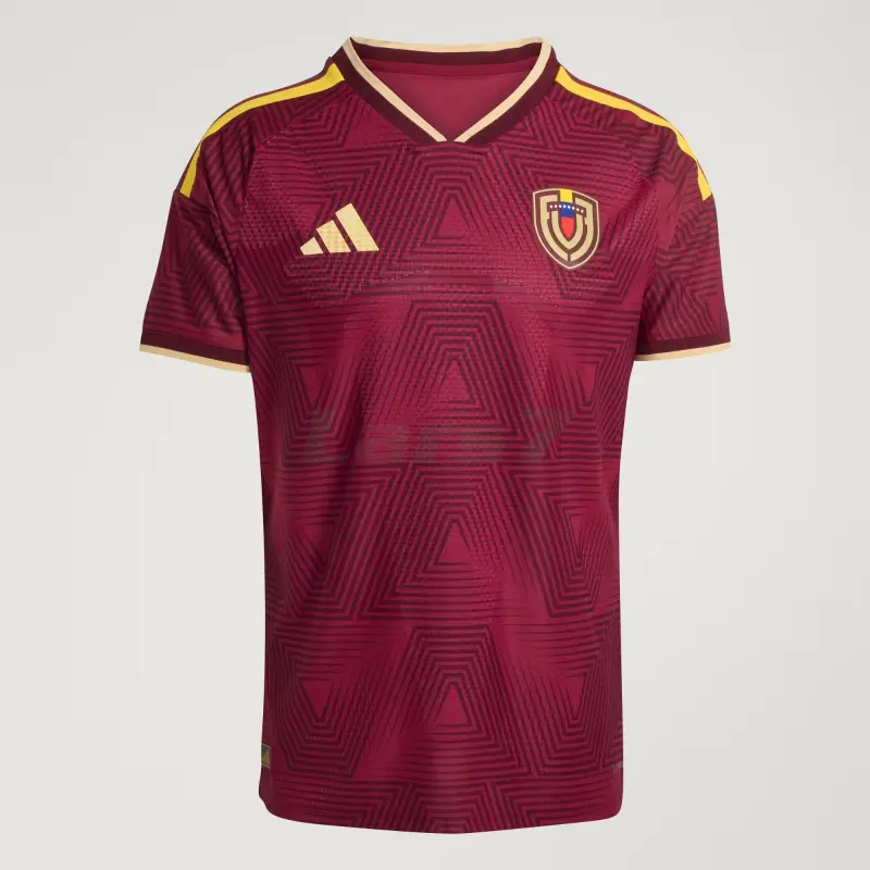 Camiseta Venezuela 1ª Equipación Mundial 2026 Rojo Oscuro
