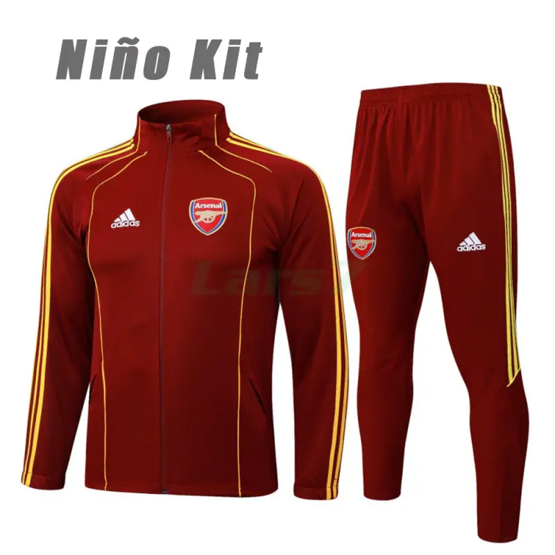 Chandal Arsenal 2025/2026 Niño Rojo/Amarillo