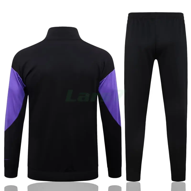 Chandal Barcelona 2025/2026 Niño Negro/Morado