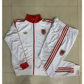 Chandal Bayern Múnich 125 Aniversario Edición 2025/2026 Niño Blanco/Rojo