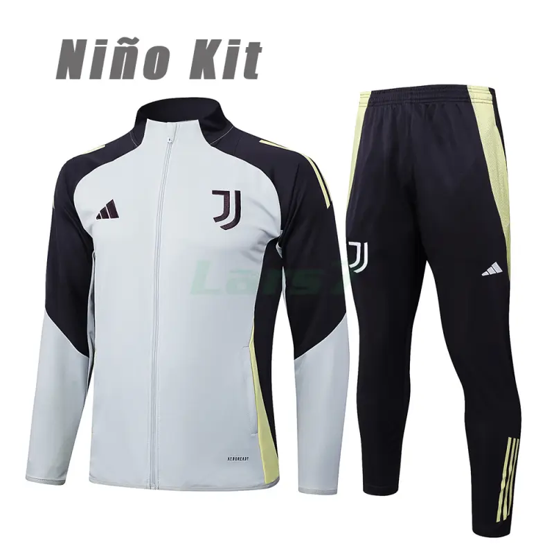 Chandal Juventus 2025/2026 Niño Negro
