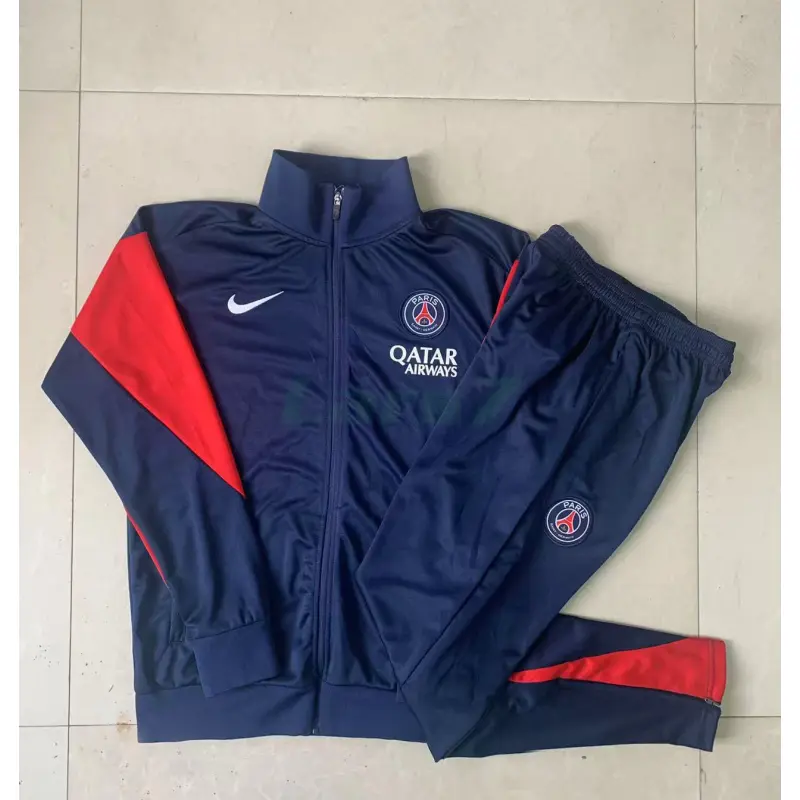 Chandal PSG 2025/2026 Niño Azul Real/Rojo