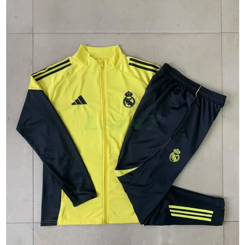 Chandal Real Madrid 2025/2026 Niño Amarillo/Negro