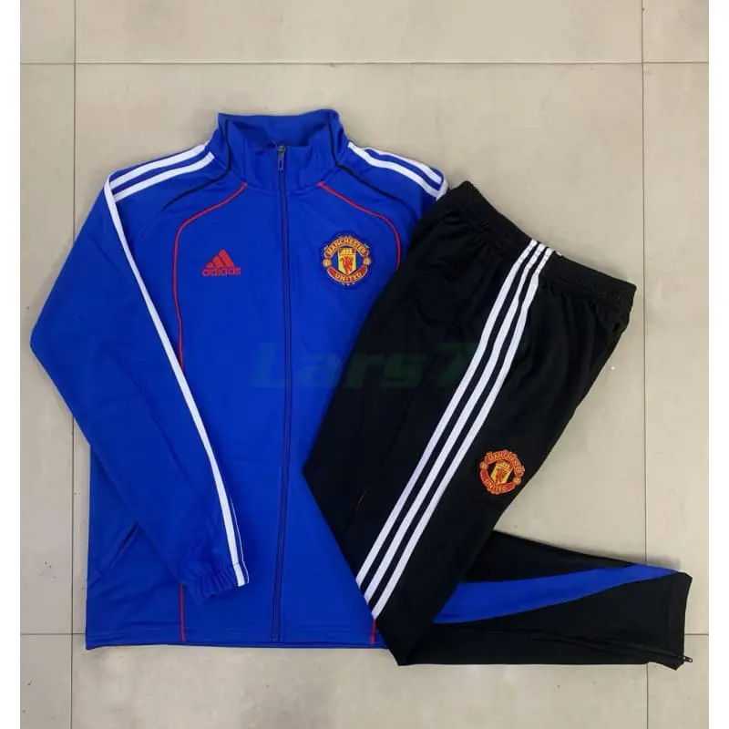 Chandal Manchester United 2025/2026 Niño Azul Real