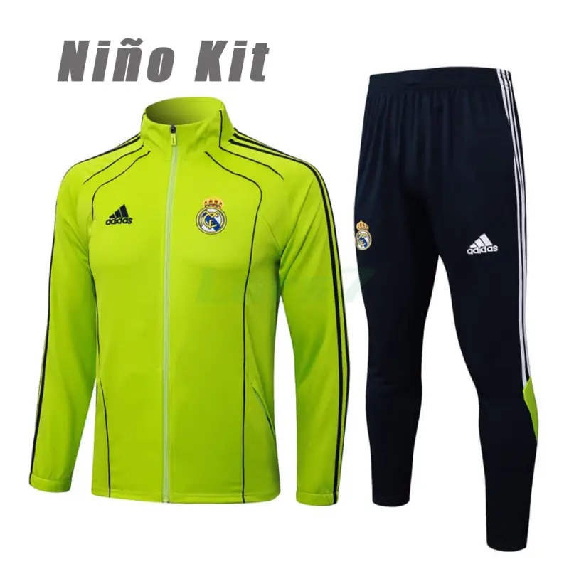 Chandal Real Madrid 2025/2026 Niño Verde Lima