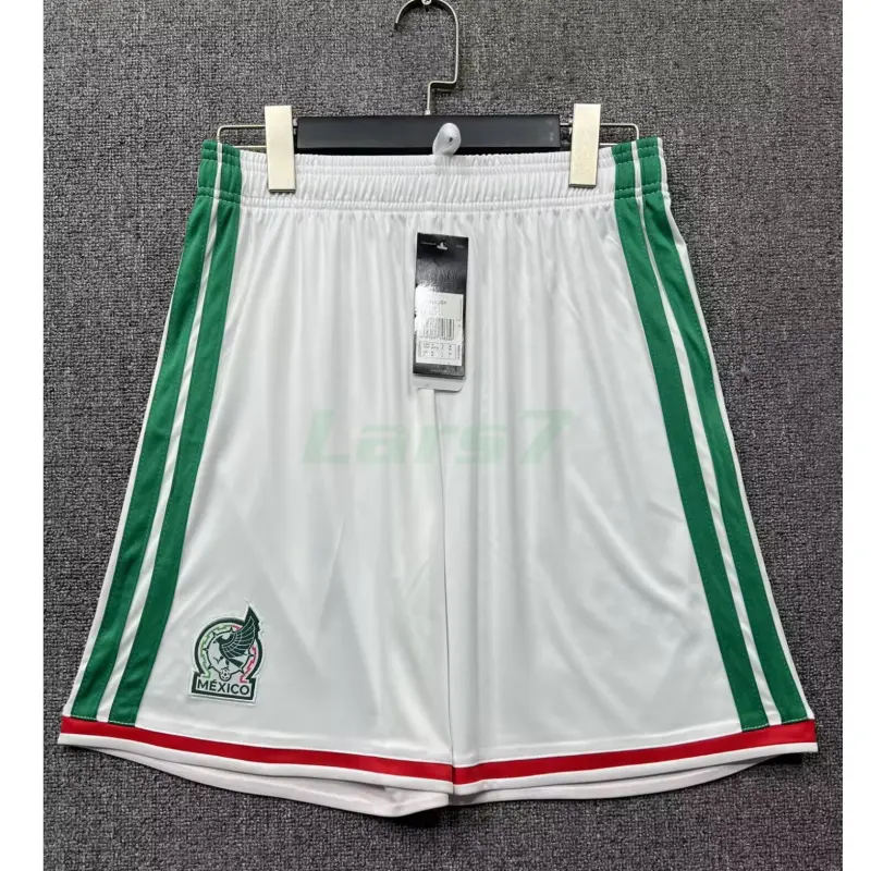 Pantalón Corto México 1ª Equipación Mundial 2026 Blanco