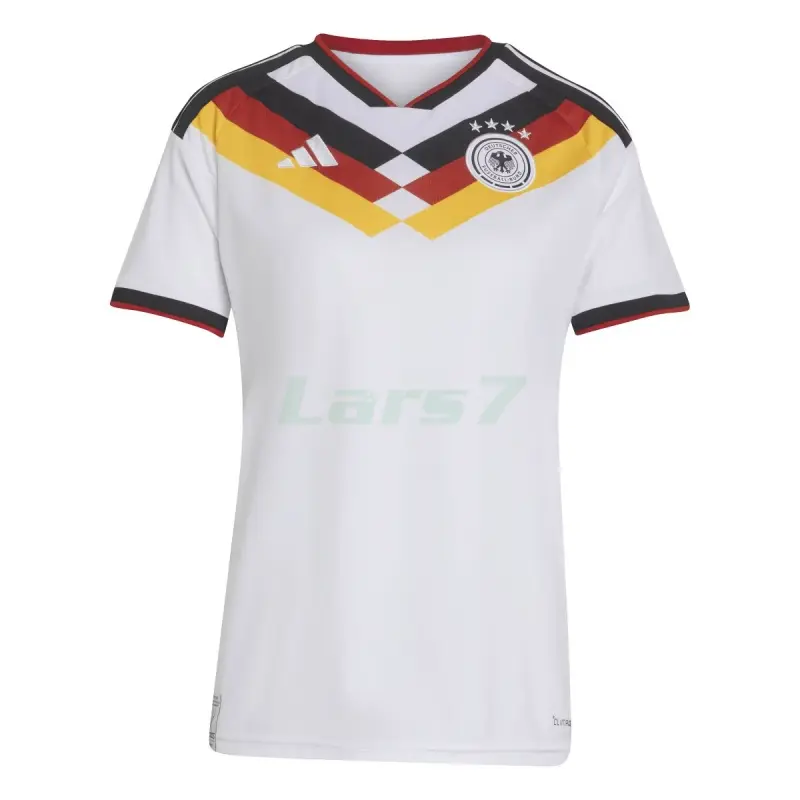 Camiseta Alemania 1ª Equipación Mundial 2026 Blanco Mujer