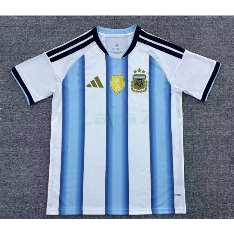 Camiseta Argentina 1ª Equipación 2026 Azul/Blanco con FIFA2022