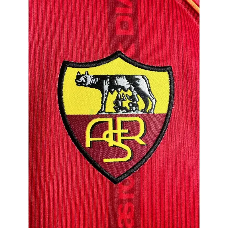 Camiseta AS Roma 1ª Equipación Retro 1999/00 ML Rojo