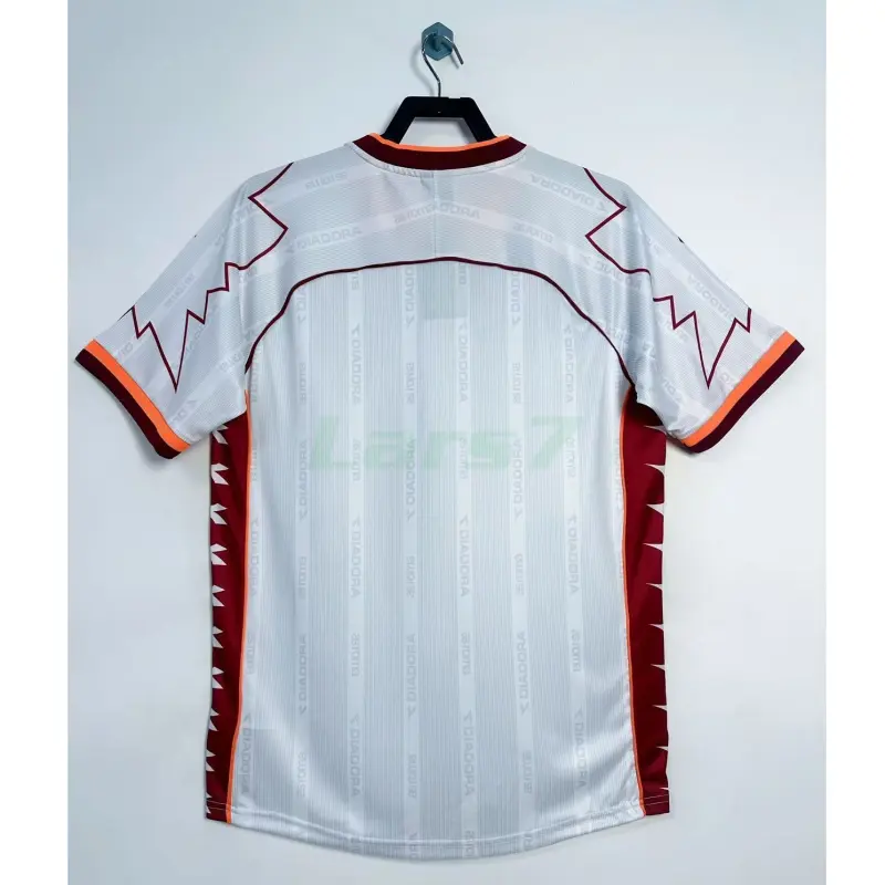 Camiseta AS Roma 2ª Equipación Retro 1999/00 Blanco