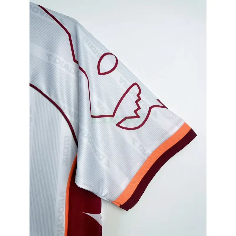 Camiseta AS Roma 2ª Equipación Retro 1999/00 Blanco