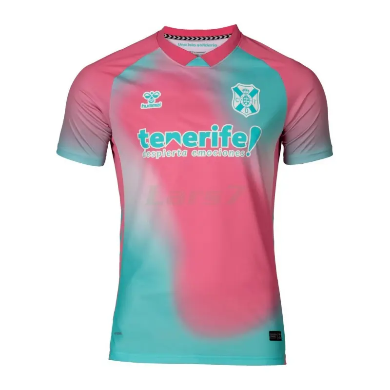 Camiseta CD Tenerife 3ª Equipación 2025/2026 Rosa/Azul