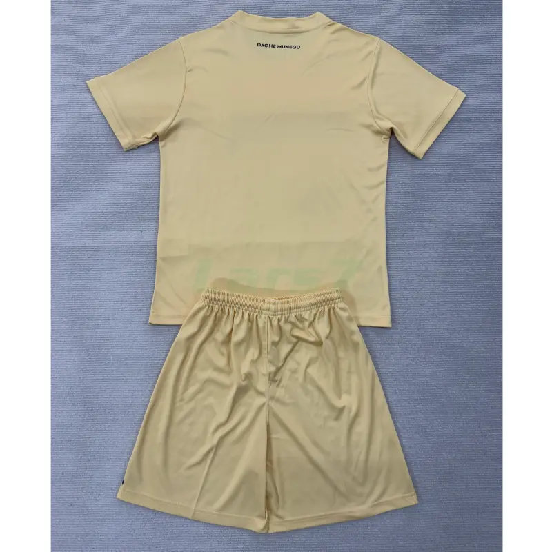 Camiseta Monaco 3ª Equipación 2025/2026 Amarillo Claro Niño Kit