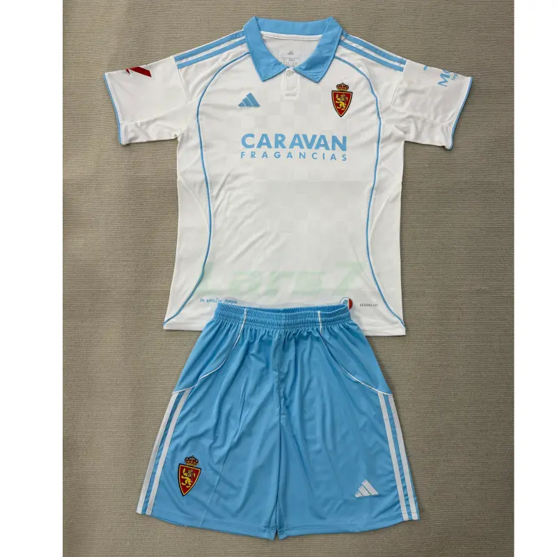 Camiseta Real Zaragoza 1ª Equipación 2025/2026 Blanco