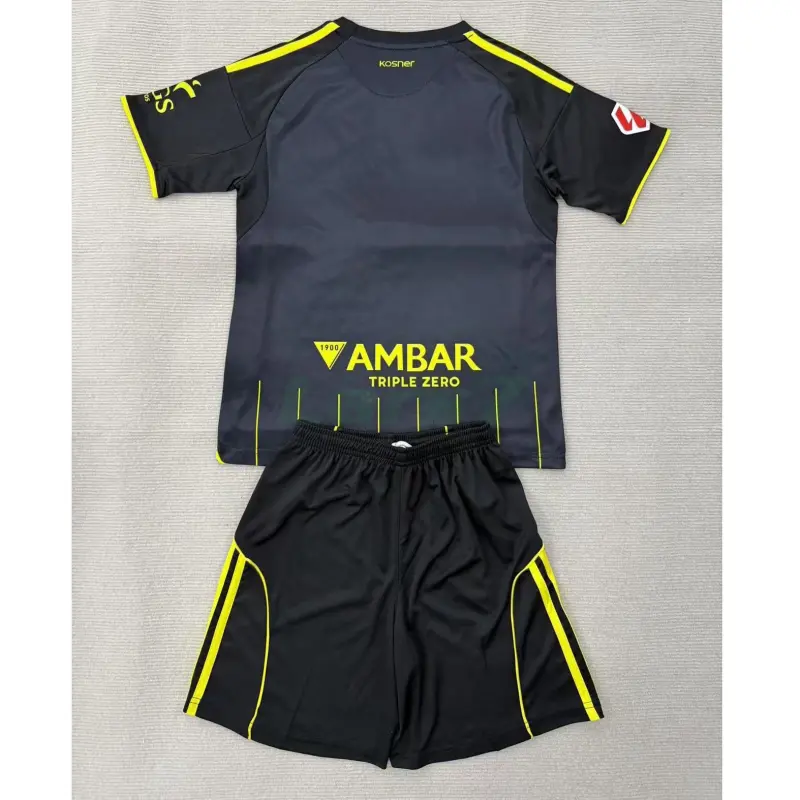 Camiseta Real Zaragoza 2ª Equipación 2025/2026 Negro