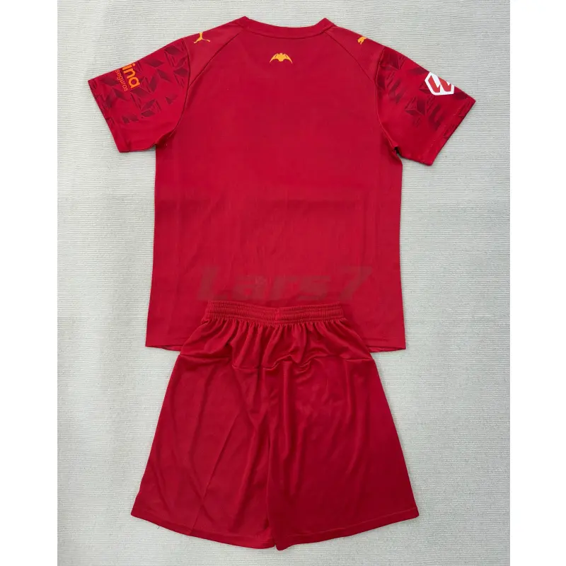 Camiseta Valencia 2ª Equipación 2025/2026 Rojo con Parche La Liga