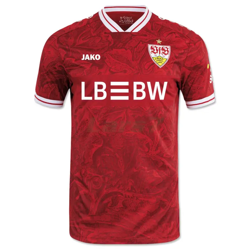 Camiseta VfB Stuttgart 2ª Equipación 2025/2026 Rojo