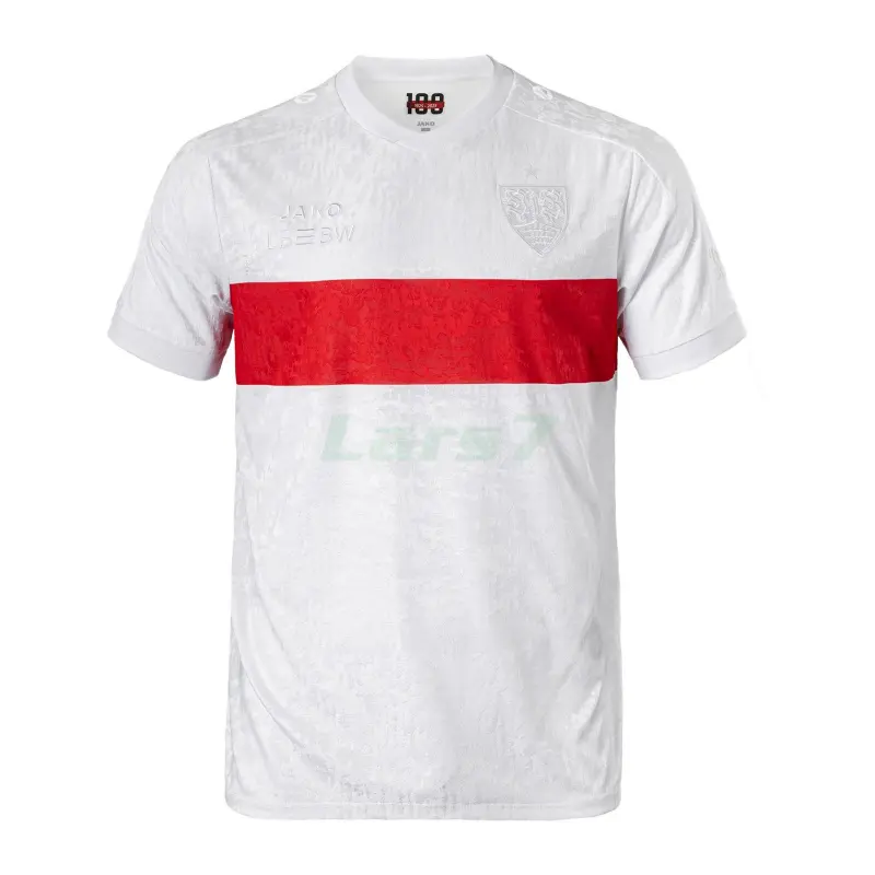 Camiseta VfB Stuttgart 2025/2026 Blanco Edición Aniversario