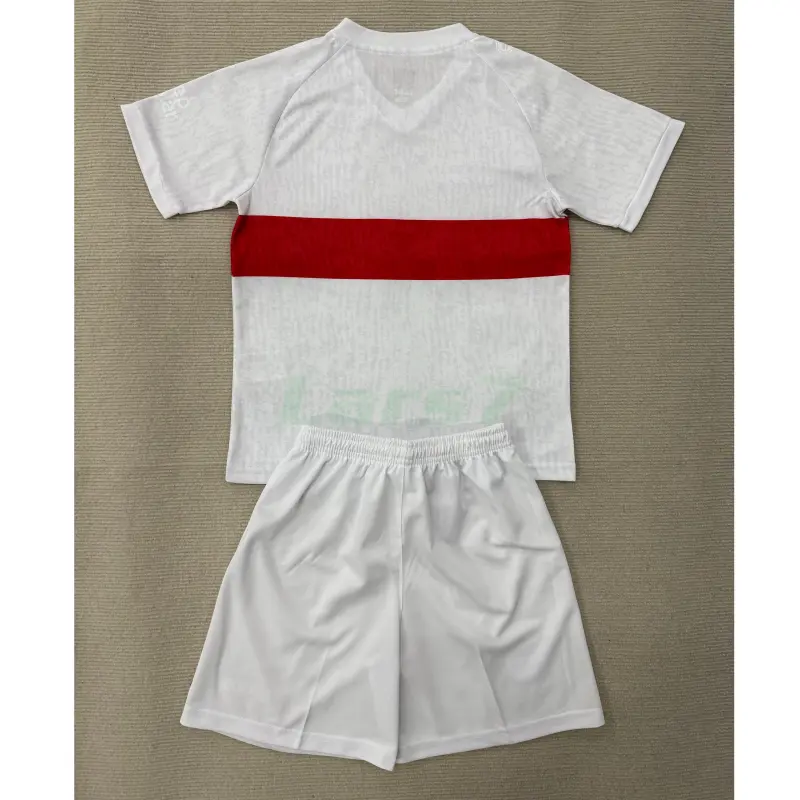 Camiseta VfB Stuttgart 2025/2026 Blanco Edición Aniversario Niño Kit